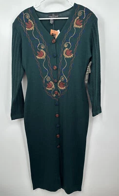 Vestido Suéter Carole Pequeño Talla M Acrílico Lana Bordado De Colección Hong Kong Foto 1 de 4