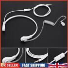 3.5mm Throat Microphone Headset Covert Air Tube Earpiece for iPhone Android