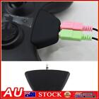 3.5mm Jack Micphone Earphone To 2.5mm Audio Adapter For Xbox 360 (black)