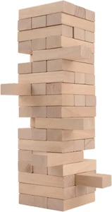Timber Tower Wood Block Stacking Game 48Pc Original Edition - Picture 1 of 12