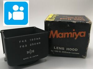 🎦👀[Unused] Mamiya TLR Lens Hood 180mm F4.5 & 250mm C2 C3 C220 C330 From JAPAN
