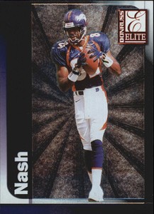 1999 Donruss Elite Football Card #129 Marcus Nash