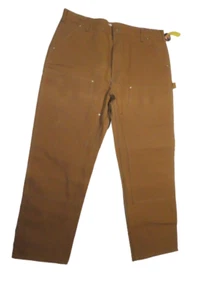 Carhartt Double Knee work pants Size 42x32 B01-BRN USA Made - Picture 1 of 6