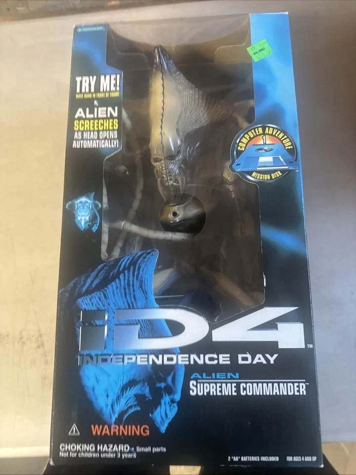 Figura de acción de juguete ID4 1996 Alien Supreme Commander Independence Day Foto 1 de 1