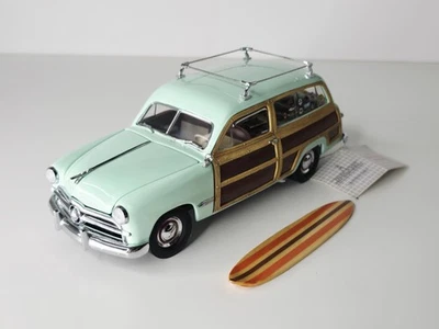 Franklin Mint - 1949 Ford Woody Wagon - 1:24 - Jan & Deans Surf City -Miss Parts - Image 1 of 4