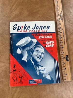 1946 Folio Signed SPIKE JONES Song Folio #1 Autograph - Image 1 of 4
