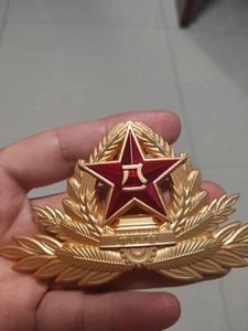 Original Chinesische Armee Pla Ehrengarde Mützenabzeichen - Bild 1 von 6