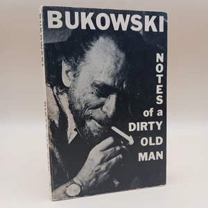 Vintage Charles Bukowski Notizen eines schmutzigen alten Mannes Softcover Buch, selten! - Bild 1 von 3