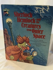 Sherlock Hemlock Creatures from Outer Space Sipherd 1981 Sesame Street Book Club - Picture 1 of 5
