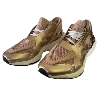 Adidas Stella McCartney Ultra Boost 22 Sneakers Rose Gold Size 9 - Image 1 of 4