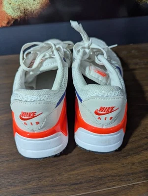 Nike Shoes Womens Size 8 Air Max SYSTM White Bright Crimson Lapis Casual Sneaker - Image 1 of 4