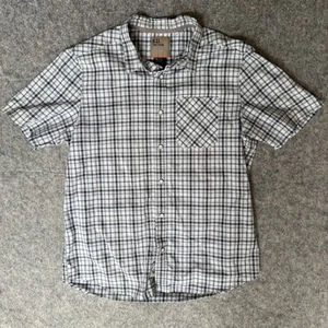 5.11 Tactical Hemd Knopf Herren Medium M kariert weiß blau - Bild 1 von 9