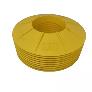 Vtg 1987 Nerf Indoor Golf 9 Yellow Ringed Hole Replacement Part Parker Brothers - Picture 1 of 2