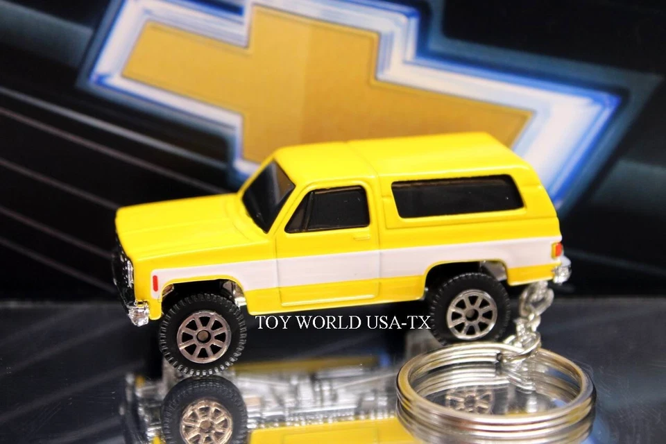定制钥匙链 '79 雪佛兰 K5 Blazer 黄色 — 第 1/1 张图片