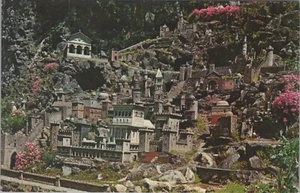 Jerusalem Ave Maria Grotte St Bernard College Cullman Alabama Postkarte KQ3 - Bild 1 von 2
