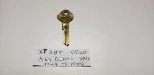 YALE & TOWNE DPCD Key Blank 1949,1958 for Chrysler Plymouth Dodge Desoto  XT245 - Bild 1 von 4
