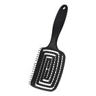 Mosquito Repellent Incense Comb Hollow Wet And Dry Use Hairdressing Tool (Black)