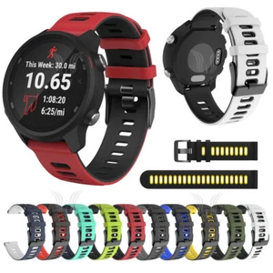 Silicone Watch band Strap For Garmin Vivoactive 5 4 3 Venu 3 2 sq Forerunner 265 - Picture 1 of 30