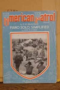 Antique Sheet Music American Patrol - Picture 1 of 1