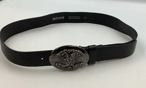 Just Cavalli Cintura in pelle nera - Foto 1 di 6