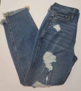 Jean mamma grattacielo Hollister Curvey, vintage stretch. OS 24Wx25L ottime condizioni. - Foto 1 di 14