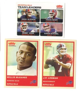 2004 Fleer Tradition Buffalo Bills Team Set McGahee Travis Henry Eric Moulds 11 - Picture 1 of 1
