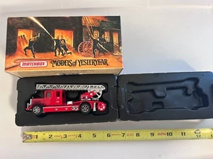 Matchbox Models of Yesteryear 1932 Mercedes-Benz Ladder Truck YFE05-M New In Box - Picture 1 of 7