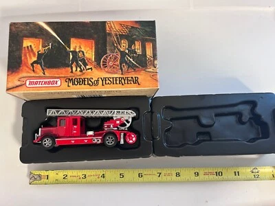 Matchbox Models of Yesteryear 1932 Mercedes-Benz Ladder Truck YFE05-M New In Box - Image 1 of 4