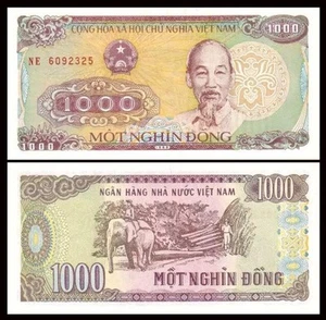 VIETNAM 1000 Dong, 1988, P-106, UNC World Currency - Picture 1 of 1