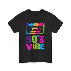 90s Vibe Vintage 1990s Music Costume Party T-Shirt - Picture 1 of 5