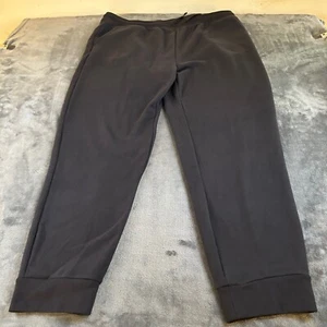 Tek Gear Pantaloni Joggers Ultra Morbidi in Pile Relaxed Comfort Nero Uomo XXL 42x30" - Foto 1 di 10