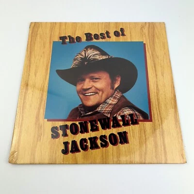 The Best of Stonewall Jackson Record 1982 Realm Records 1V8162 SEALED - Image 1 of 4