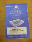 14/01/1967 Everton V Sheffield United  (Faint Crease). Unless Previously Listed