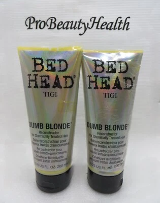 TIGI BEAD HEAD DUMB BLONDE Reconstructor 6.76 oz 2 tubes - Image 1 of 4