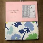 Kate Spade New York Shower Curtain Gala Floral Blue Pink Green Print  72 x 72 