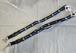 Seattle Mariners Lanyard - Lot of 2 - Breakaway Keychain - New Blue - Picture 1 of 1
