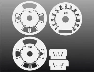 White Face Gauges for 1972-1973 Ford Ranchero - Image 1 of 4