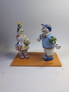 VILLEROY BOCH V&B Benedikt & friends Sport Tennis player 1748 SEE PHOTO Cats - Picture 1 of 13