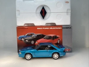 1/18 GMP 1993 Ford Mustang Cobra Teal Metallic 1801815 RARE - Picture 1 of 24