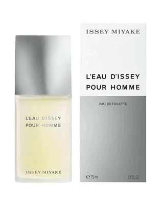 L'EAU D'ISSEY POUR HOMME por Issey Miyake EDT 2,5 oz nuevo en caja Foto 1 de 4