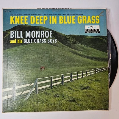 Bill Monroe and His Blue Grass Boys - Knee Deep In Blue Grass LP 33RPM Decca - Image 1 of 2