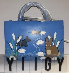 🐼💦 Bolso Cartera de Cuero Radley London 🐼💦 Año Nuevo Lunar Conejo 🐼 GB44 - Imagen 1 de 13