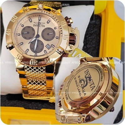 Invicta - GOLD Label - Subaqua Noma III -  Swiss Z60  500m💧Mirrored mens Watch - Image 1 of 4