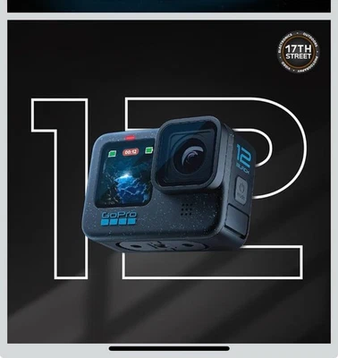 GoPro Hero12 Black 27MP 4K Action Camera CHDHX-121 - Image 1 of 3