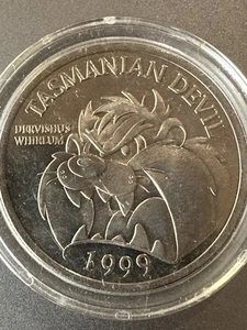 1999 Warner Bros Tasmanian Devil Sammlermünze - Erstbesitz - Bild 1 von 5