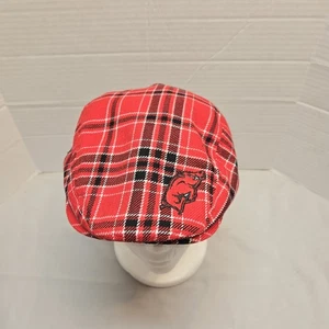 Vintage Arkansas Razorbacks Honor Society Zeitungsjungenmütze flach kariert L/XL - Bild 1 von 7