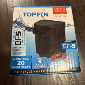 TopFin Bettaflo Filtration BF5 Low Flo Filter - 20 Gallons/Hour, 5 Gallon Tank - Picture 1 of 2