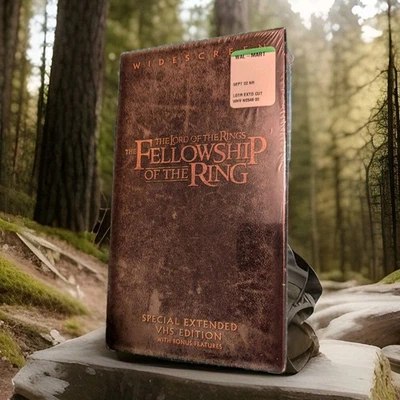 The Lord of the Rings Fellowship of the Ring VHS 2002 Fantasy Special SEALED - Image 1 of 3