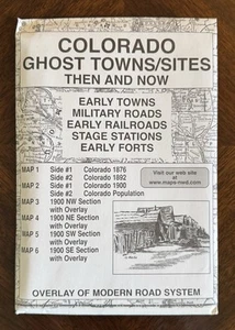 Colorado Ghost Towns/Sites Then and Now by R. N./M. L. Preston, 2005 NEW - Imagen 1 de 3