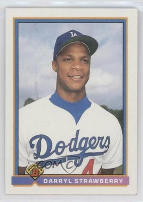 1991 Bowman Darryl Strawberry #609 - Image 1 of 2